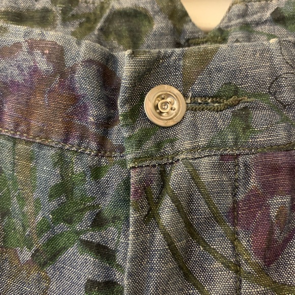 Jacob Cohen Academy Floral Print Trousers -32 - Picture 2 of 11